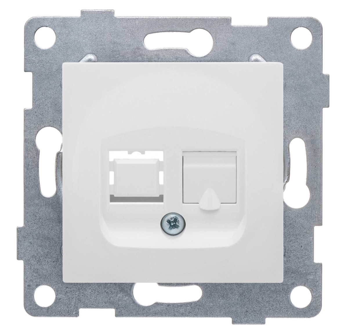 Механизм розетки компьютерной RJ-45, одинарной С11К1-0ХХ