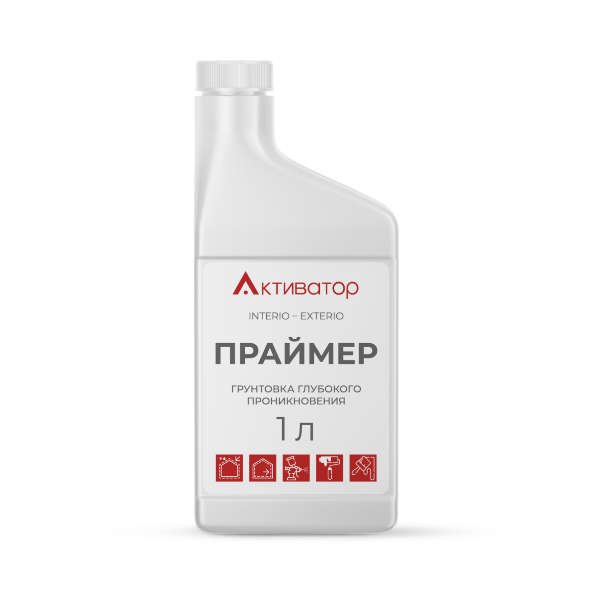 INTERIO – EXTERIO ПРАЙМЕР ГРУНТОВКА ГЛУБОКОГО ПРОНИКНОВЕНИЯ 1л